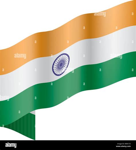 India flag, vector illustration Stock Vector Image & Art - Alamy