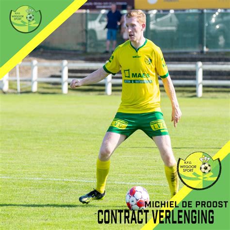 Contract Verlenging K F C Witgoor Sport