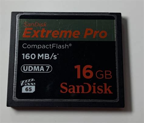 Sandisk Extreme Pro CompactFlash CF 16 GB 1 Kaufen Auf Ricardo