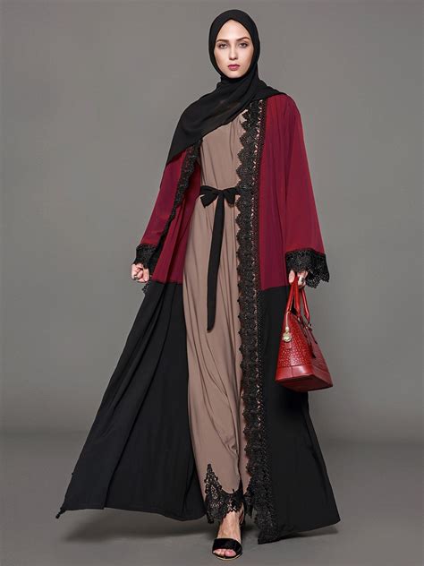 Ramadan Elegante Adulto Abaya Musulmana Impress Arabe Traje Turco