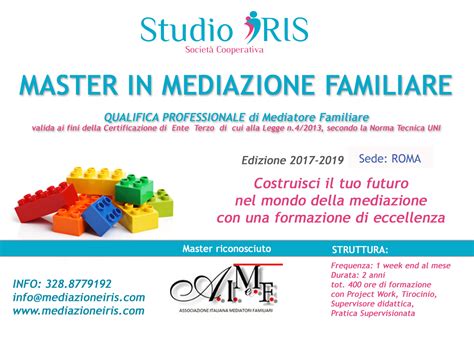 Lezione MASTER IN MEDIAZIONE FAMILIARE 2 Ed ROMA Studio IRIS