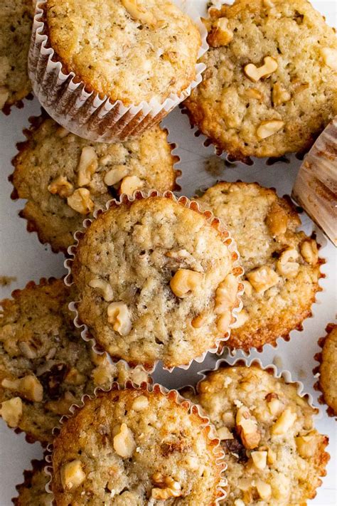 Sour Cream Banana Muffins Yellow Bliss Road