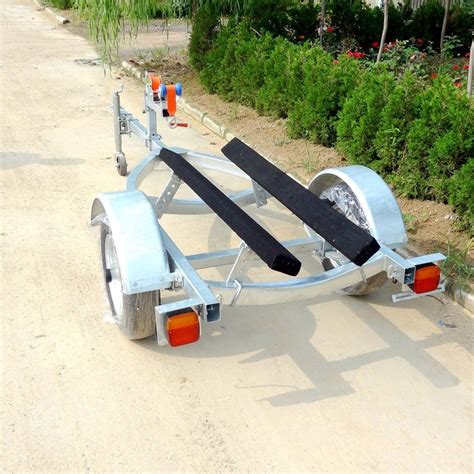 China Galvanized Wave Runner Trailer With Single Axle China Jet Ski