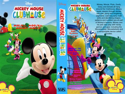 Mickey Mouse Clubhouse 2006 Promotional Vhs Fake By Nathan132004 On