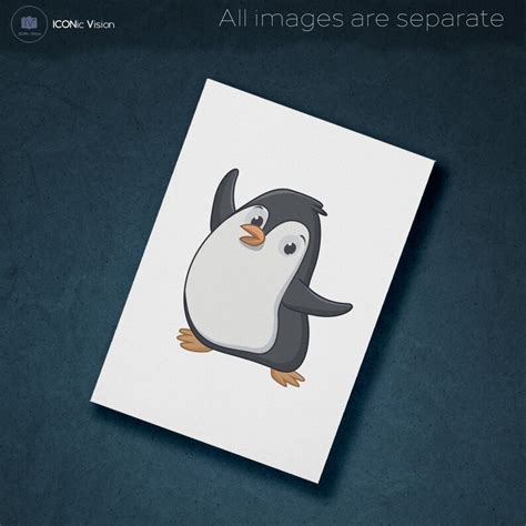 Penguins Svg Bundle Baby Penguin Clipart Png Eps Designs Etsy