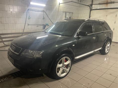 Купить б у Audi A6 Allroad I C5 4 2 At 300 л с 4wd бензин автомат в Шатуре зелёный Ауди А6