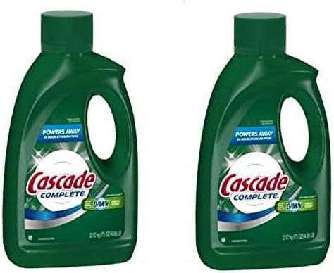 Cascade Complete Gel Dishwasher Detergent Fresh Scent 75 Oz 2 Pack