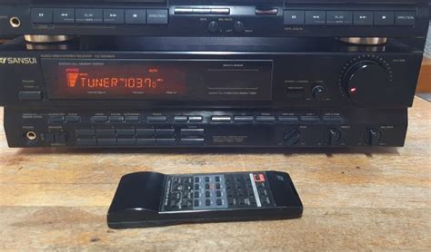 SANSUI RZ 5500AV II Stereo Receiver CD KASETNIK