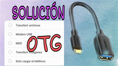 Cómo configurar cable otg en android Mundowin