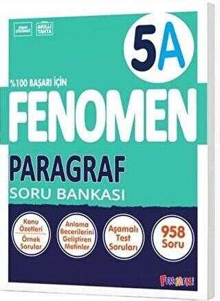 Fenomen Kitap S N F Paragraf Soru Bankas Bkmkitap