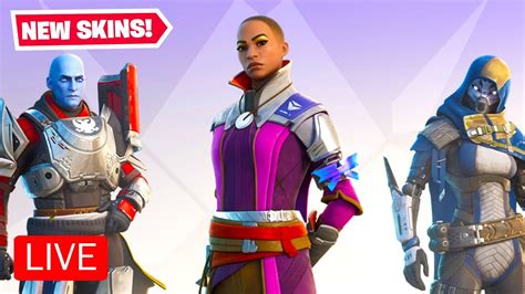 NEW FORTNITE X DESTINY 2 SKINS Fortnite X Destiny 2 Collaboration