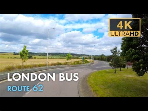 London Bus Ride Route 62 Double Decker 4K From Barking Gascoigne