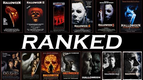 All Halloween Movies Ranked Including Halloween Ends Youtube