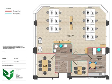 office space planning layout design  leeds rodley interiors