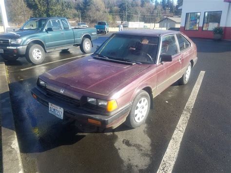 1985 Honda Accord Hatchback