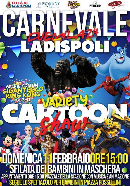 Domenica 11 Febbraio Sfilata Di Carnevale Ladispoli Si Prepara Alla