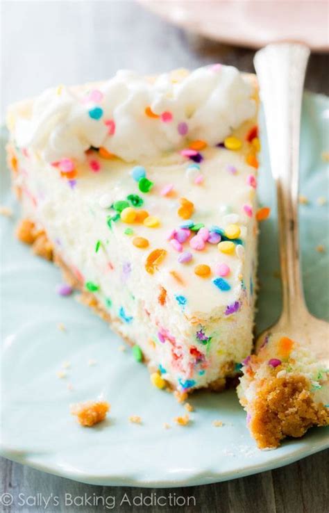 Funfetti Cheesecake Sallys Baking Addiction