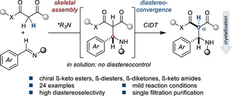 Enantio and Diastereoselective Mannich Reactions of ß Dicarbonyls by