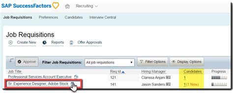 Adobe Sign For SAP SuccessFactors Recruiting