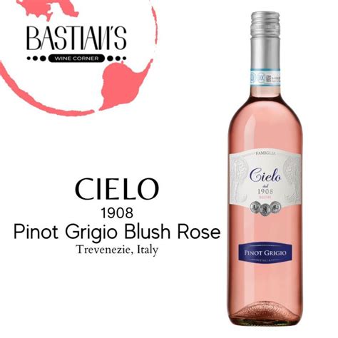 Cielo 1908 Pinot Grigio Blush Rose Rose Wine 750ml Lazada PH