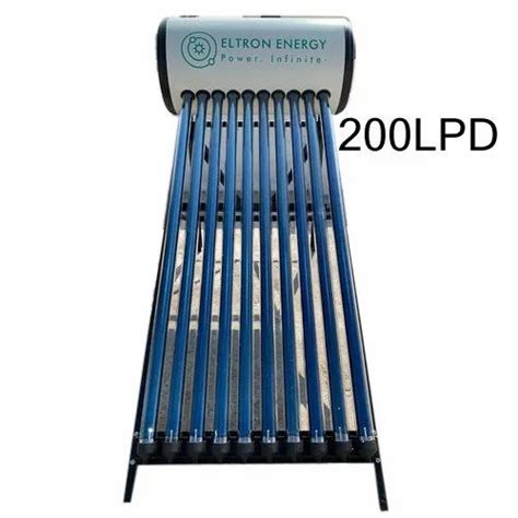 Lpd Eltron Etc Solar Water Heater At Rs Etc Solar Heater In