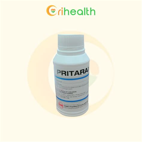 Pritarax Lotion Anti Scabies Crotamiton B P Ml Shopee Malaysia