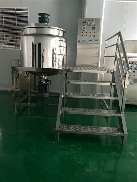 Jf Toothpaste Mixing Tank Homogenizer Mixer High Shear Homogenizer