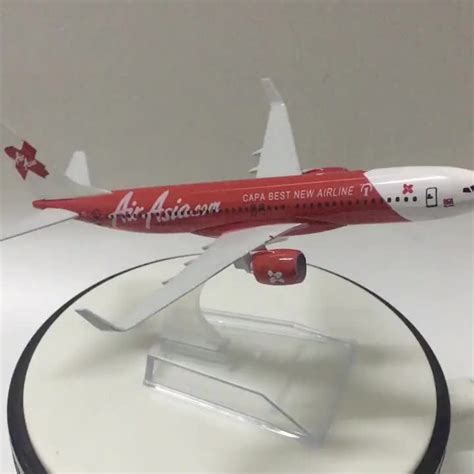 JASON TUTU 16cm AirAsia Airbus A320 Plane Model Airplane Model Boeing