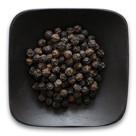 Frontier Co Op Whole Black Peppercorns Tellicherry 16 Oz Pack Of 3