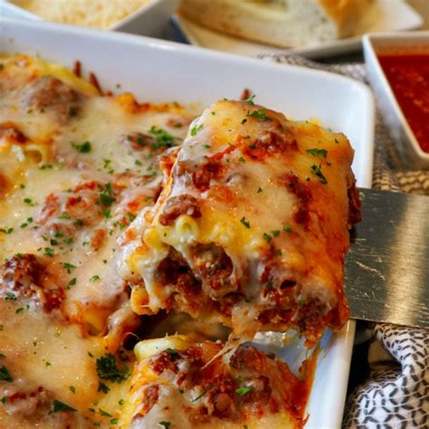 Lasagna Roll Ups Recipe