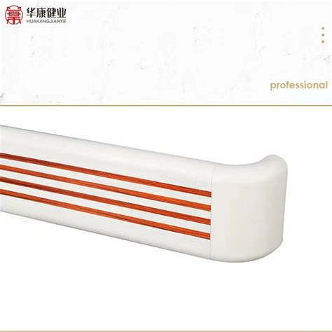 New Style Stripes Hospital Corridor Wall Protection Handrail PVC With