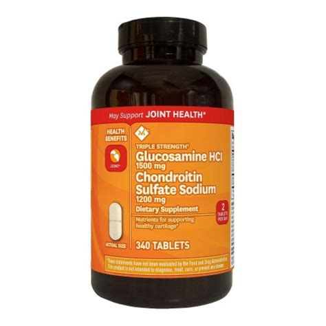 Member S Mark Triple Strength Glucosamine Chondroitin Ct