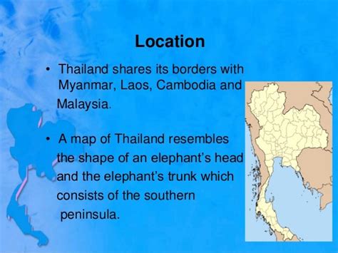 PowerPoint Presentation 5 Thailand geography