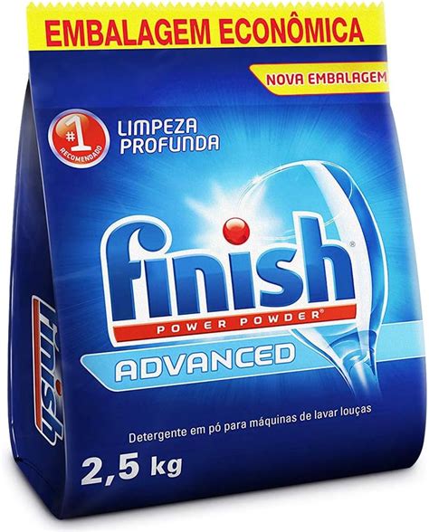 Finish Detergente Em P Para Lava Lou As Advanced Kg Em Promo O No