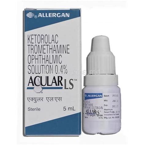 Ketorolac Tromethamine Eye Drops Age Group Adult At Best Price In Surat Saintroy Lifescience