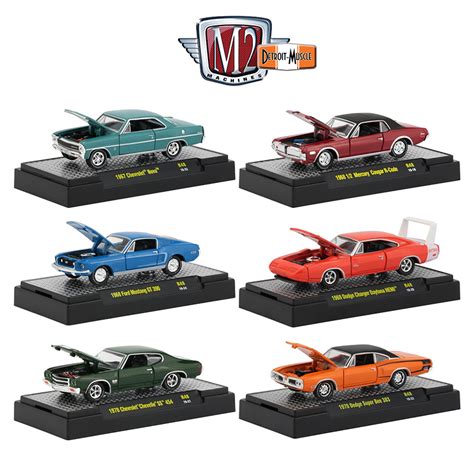 M2 Machines Detroit Muscle Release 48 6 Piece High