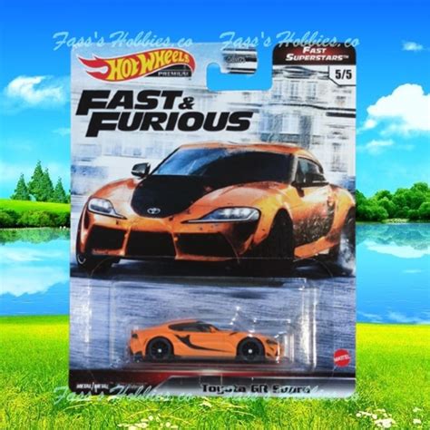 HOT WHEELS PREMIUM FAST AND FURIOUS FAST SUPERSTARS 2021 TOYOTA GR