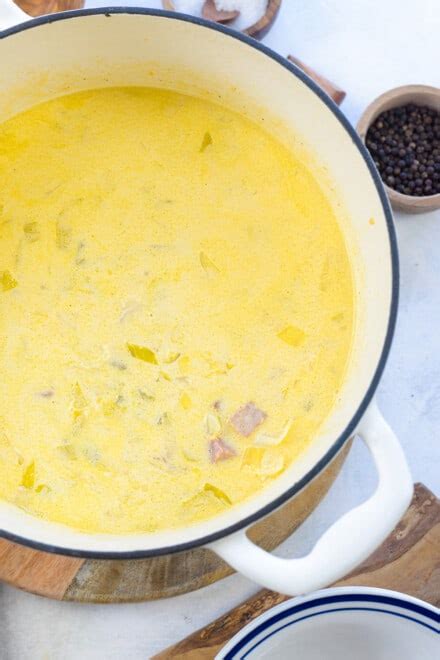 Keto Creamy Ham And Cabbage Soup That Low Carb Life