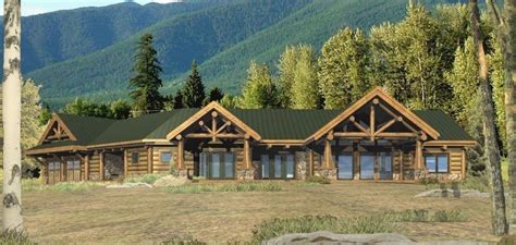 Inspirational Log Cabin Ranch Floor Plans - New Home Plans Design