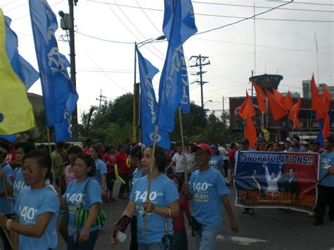 Makati day parade (aka VP-elect Binay's victory party)