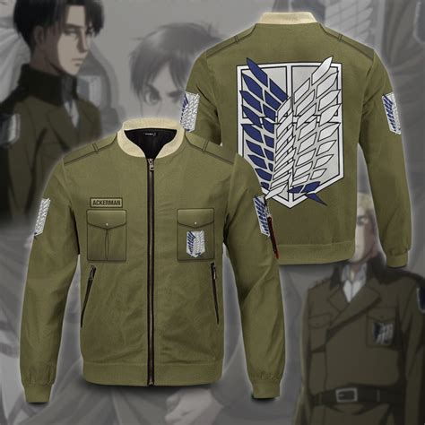 Anime Personalized New Survey Corps Uniform Bomber Jacket | Anime Jacket