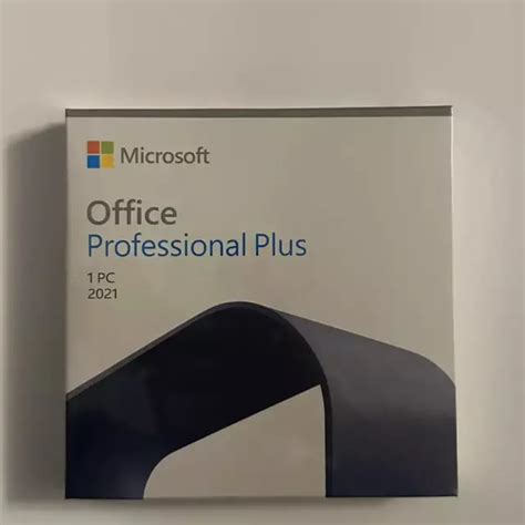 MICROSOFT OFFICE 2021 Professional Plus DVD For 1 PC Lifetime 34 00