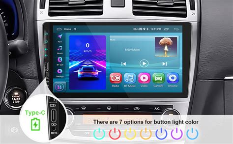 Podofo Android 11 Car Radio 2 DIN 2 32G Wireless Carplay Android Car