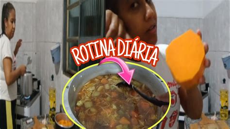 Rotina Da Noite Fiz Uma Sopa Vidareal Youtube