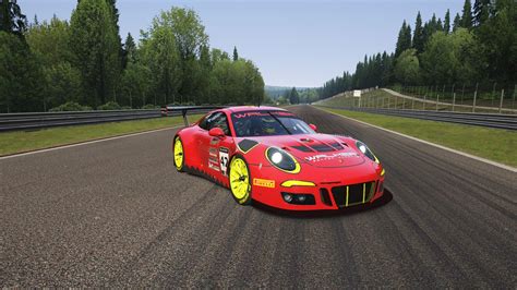 Porsche 911 Gt3 R Skin I Made That Ill Be Racing This Season What Do