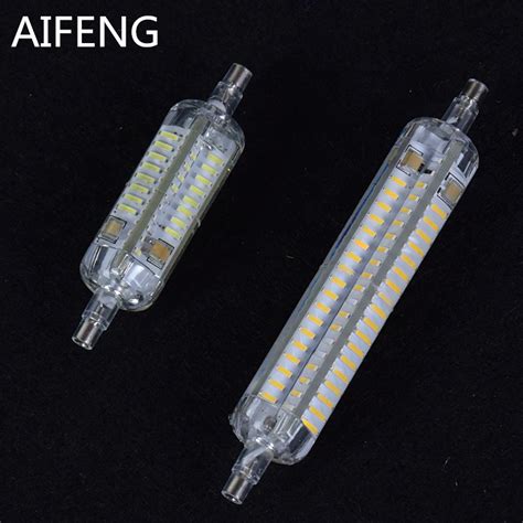 Aifeng R7s Led Bulb Lamp J78 J118 220v 230v 240v Silicone R7s Led 118mm