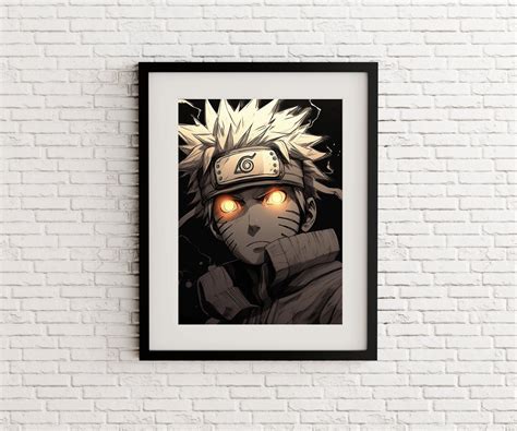 Naruto Uzumaki Naruto Anime Manga Poster Print Poster for Fans - Etsy