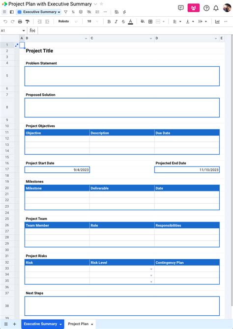 Tips and Templates for Creating a Project Executive Summary