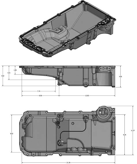 C6 Corvette Ls7 Oil Pan Dry Sump Specifications