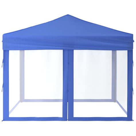 Tenda Para Festas Dobr Vel Paredes Laterais M Azul Loja Sitio